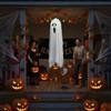 Ozdoba Na Halloween Duch Świecący 85 Cm
