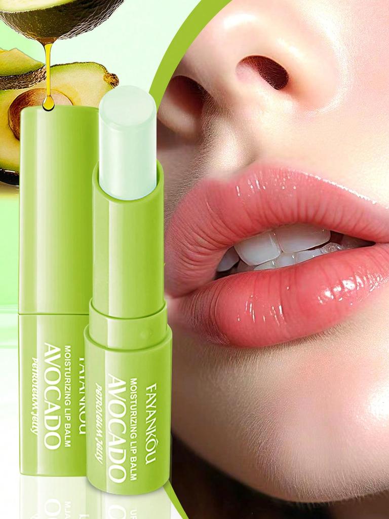 2/3PCS Avocado Moisturizing Lipstick (Buy One And Get Two Free), 2.7g Green Lipstick, Care Lip Circu