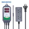 INKBIRD Digitální regulátor teploty Termostat ITC-308 AC 110-220V Zásuvka Termostat Nástroj pro řízení ohřevu/chlazení Senzor