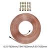 High Strength Copper Coated Brake Pipe Repair Kit Flexible Tubing Roll for Vehicle Brake Maintenance