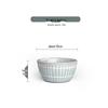 ZISIZ Nordic Style Ceramic Rice Bowl