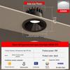 Nu Feng Full Spectrum Anti-Glare Recessed LED Spotlight
