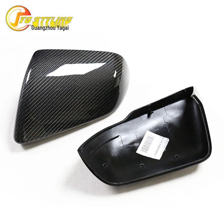 

Carbon Fiber Rearview Mirror Cover for 2015-2022 US Spec Ford Mustang With Turn Signal