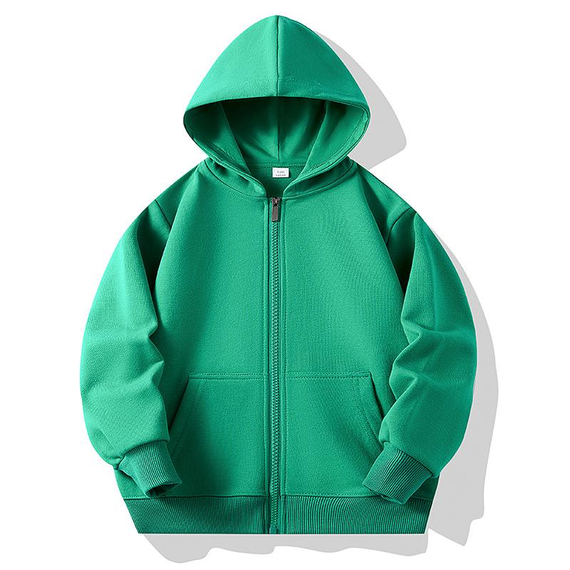 Children's Zipper Hoodie Jacket - Boys & Girls Casual Sports Top for Spring and Autumn