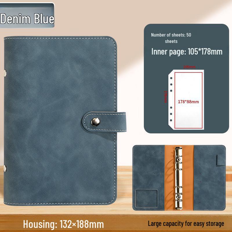 A6 Loose-Leaf Savings & Budget Book: 100-Day Challenge, Banknote Collection & Commemorative Planner