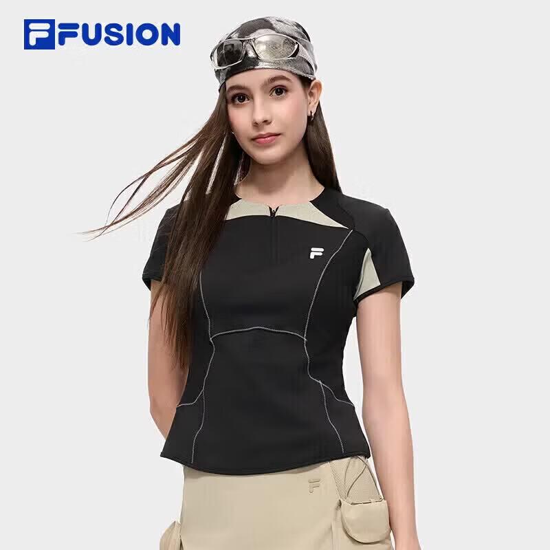 FILA FUSION Women s Slim Fit Short Sleeve T-Shirt S