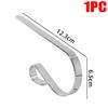 Metal Iron Christmas Stocking Holders Adjustable Mantle Hooks for Fireplace Hanging Pendent Garland Stockings Hanger Party Decor