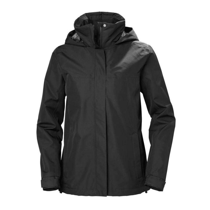 Helly Hansen Damen Schwarz/Ebony Aden Rain Jacket - S - Bild 5