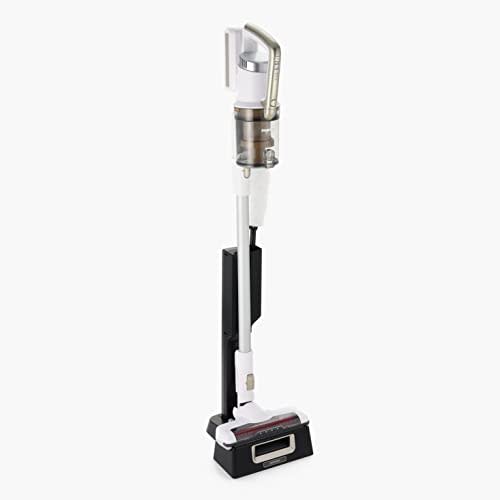 Aspirapolvere Iris Ohyama senza fili, pratico, con aspirapolvere Cyclone Stick, con mocio elettrostatico e supporto, potente aspirazione, testina di potenza leggera con luce LED
