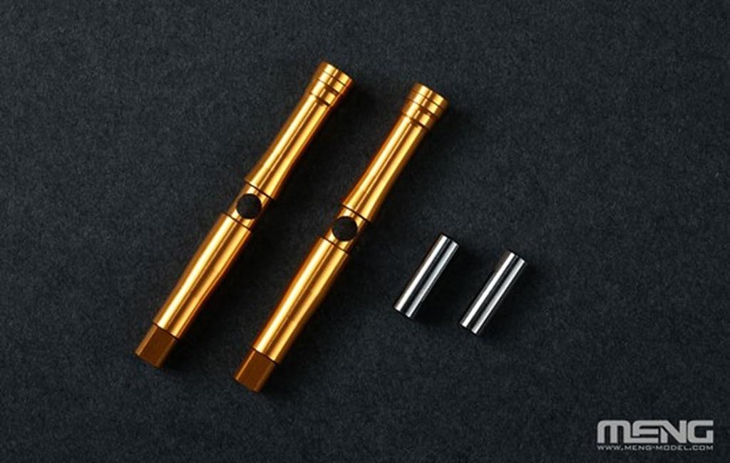 GSI Creos Mon Model 1/9 Kawasaki Ninja ZX-10R Metal Front Fork, Articulating (For MMT007/MMT-007S) Plastic Model Kit MSPS092 (Motorcycle)