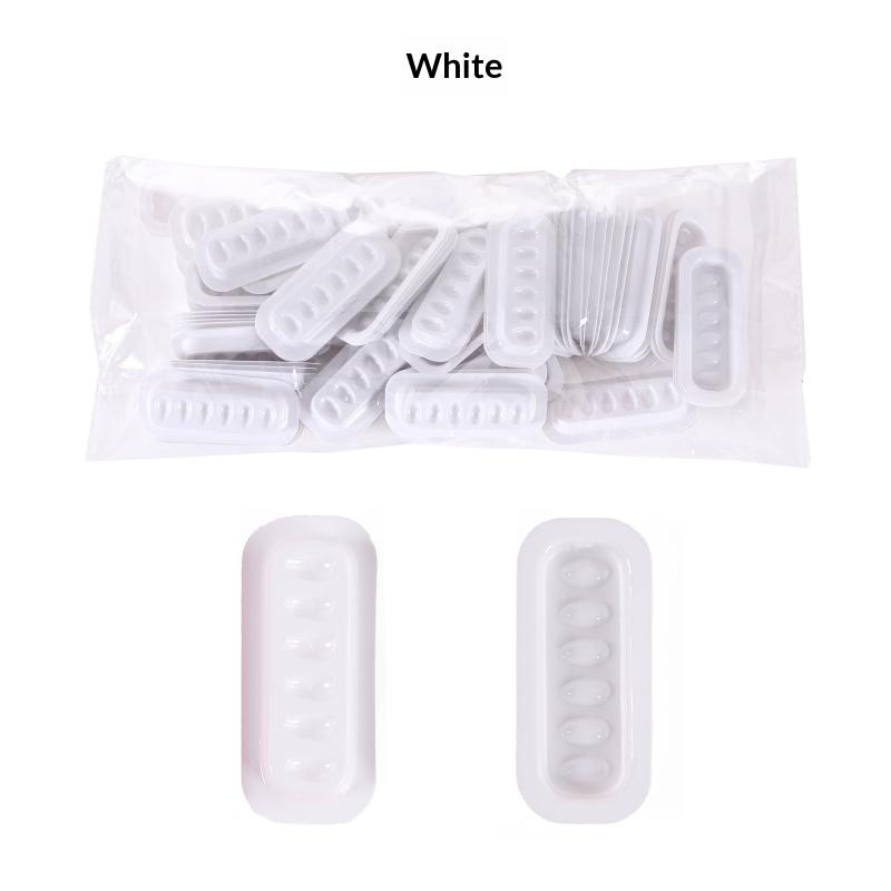 Eyelash Extension Glue Pad Disposable Pallet 100Pcs Adhesive Stand For Lashes Clean And Convenient For Makeup Studios