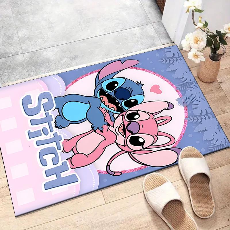 1pc S-Stitch Design Printed Area Rug Carpet for Bedroom Living Room Home Decor Rugs Mat Non Slip Mat Rug for Bedside