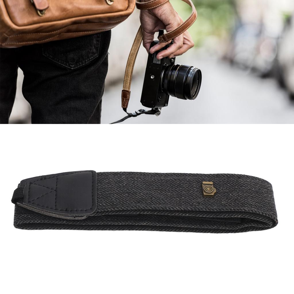 Camera Strap PU Cotton Fabric   Anti Slip Retro   Shoulder Neck Strap for     Cameras Telescopes Rangefinders Monoculars