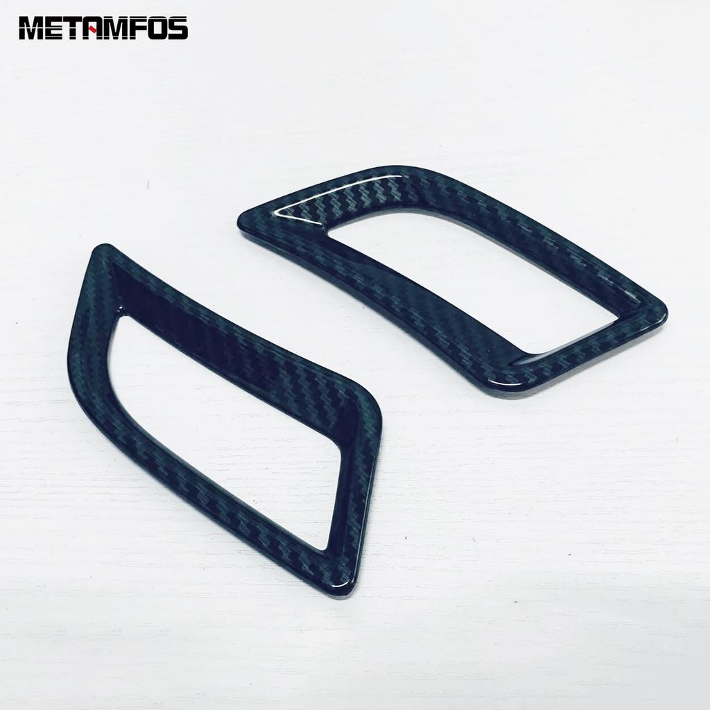 For Toyota Alphard Vellfire 2024 2025 2026 Matte Front Upper Air Condition Vent Outlet Cover Trim Sticker Interior Accessories