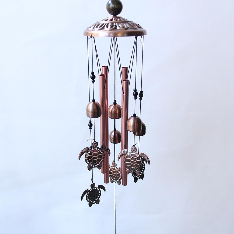 Wind Chimes Outdoor Garden Yard Bells Hanging Charm Decor Windchime Ornament Vintage Decor Owl Butterfly Ring Bell