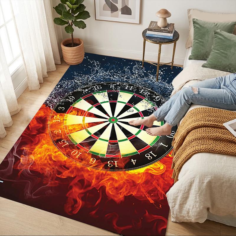 Dart Fire Living Room Nonslip Area Rug Soft Carpet For Bedroom Game Playroom Sofa Office Home Decor Doormat Christmas Gift C9261263