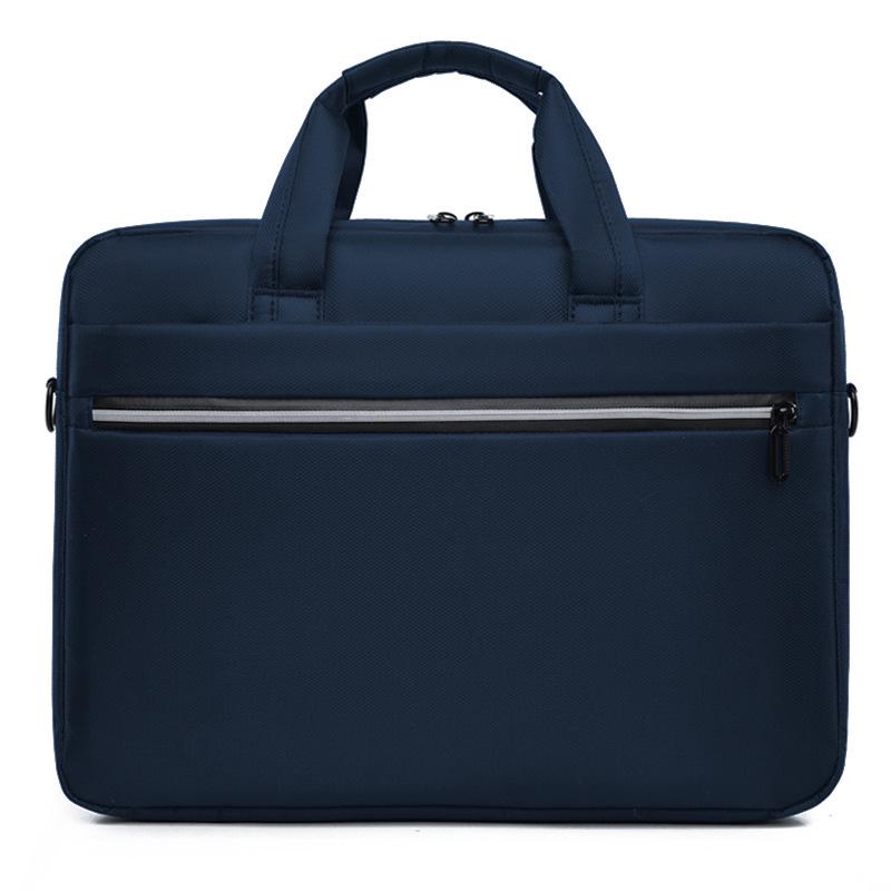 Men's Waterproof Nylon Laptop Bag - Fits 15"-16" Laptops, Large Capacity, Crossbody Shoulder Handbag.