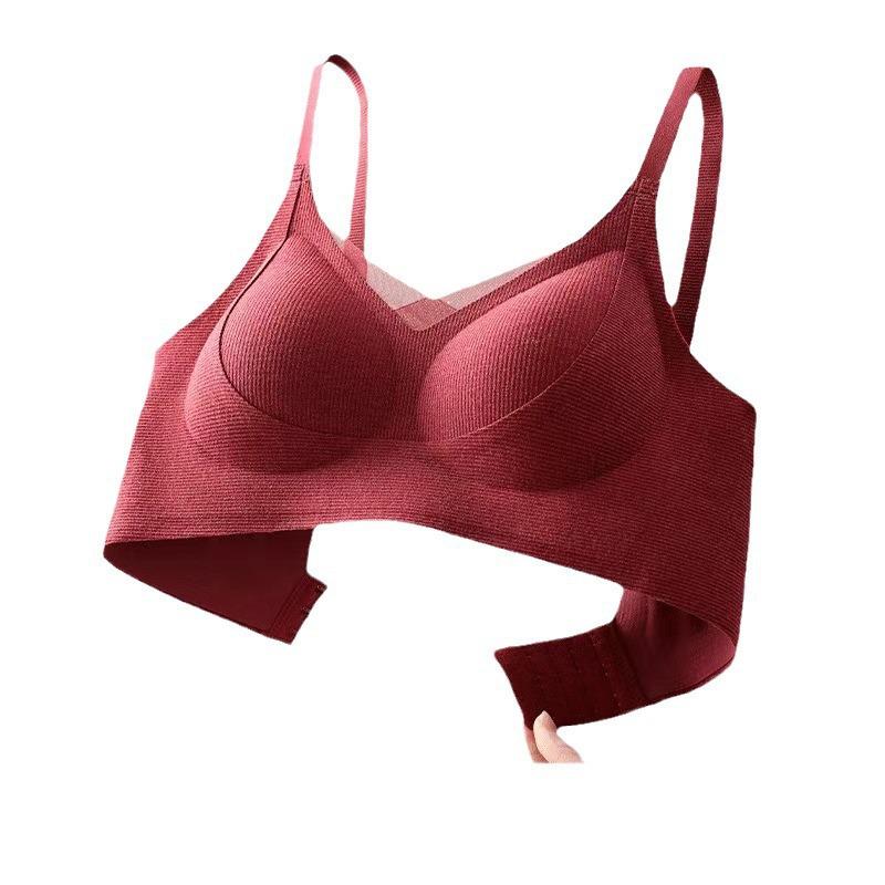 Women's Seamless Anti-Gravity Lifting Bra – Warm, Comfortable, and Supportive for Autumn and Winter