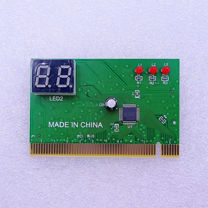 YNS-06 Two-Digit Diagnostic Card Desktop Computer Motherboard PCI Diagnostic Card for Fault Testing