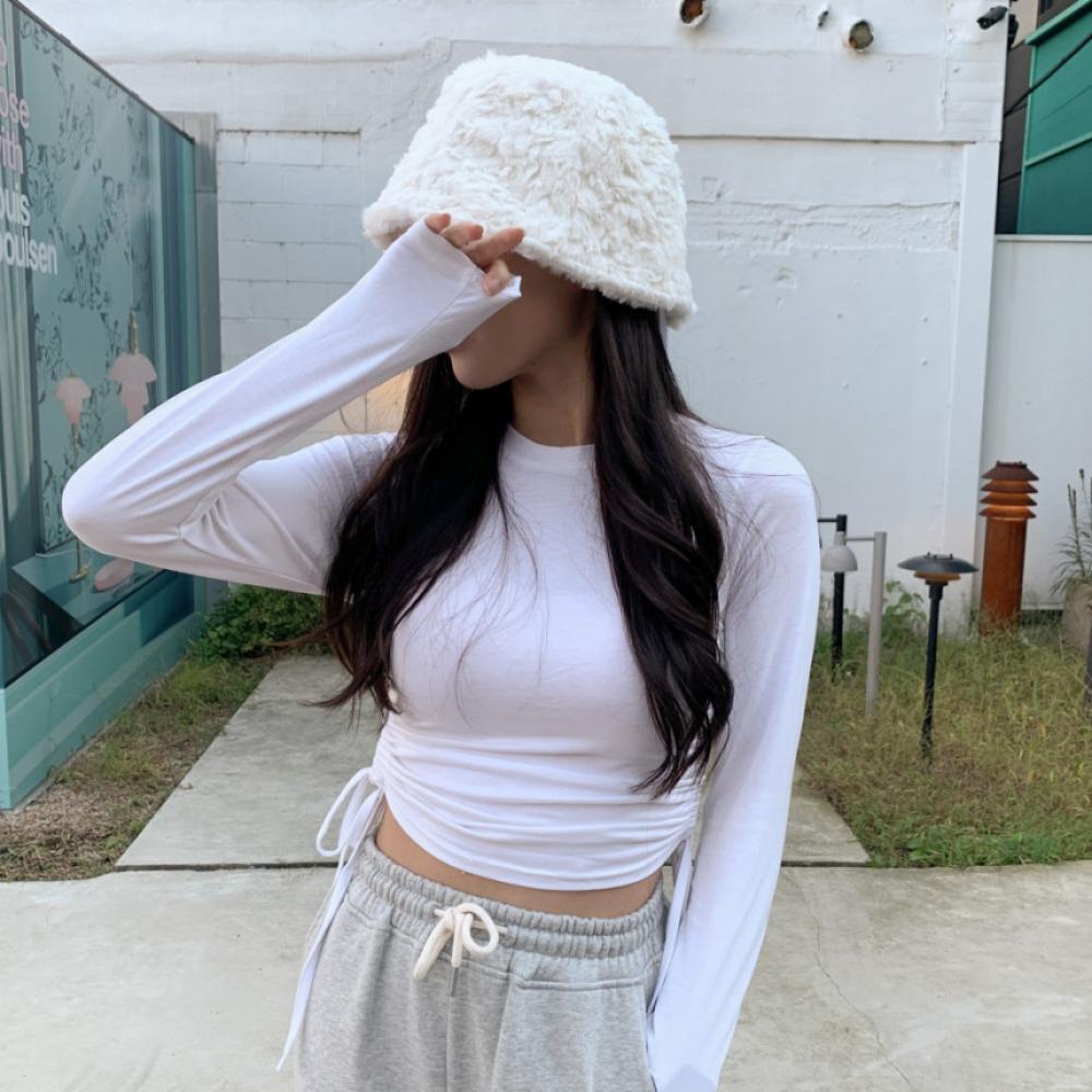 

Пушистая меховая панама Blue City, меховая банджи-шапка, 3 цвета