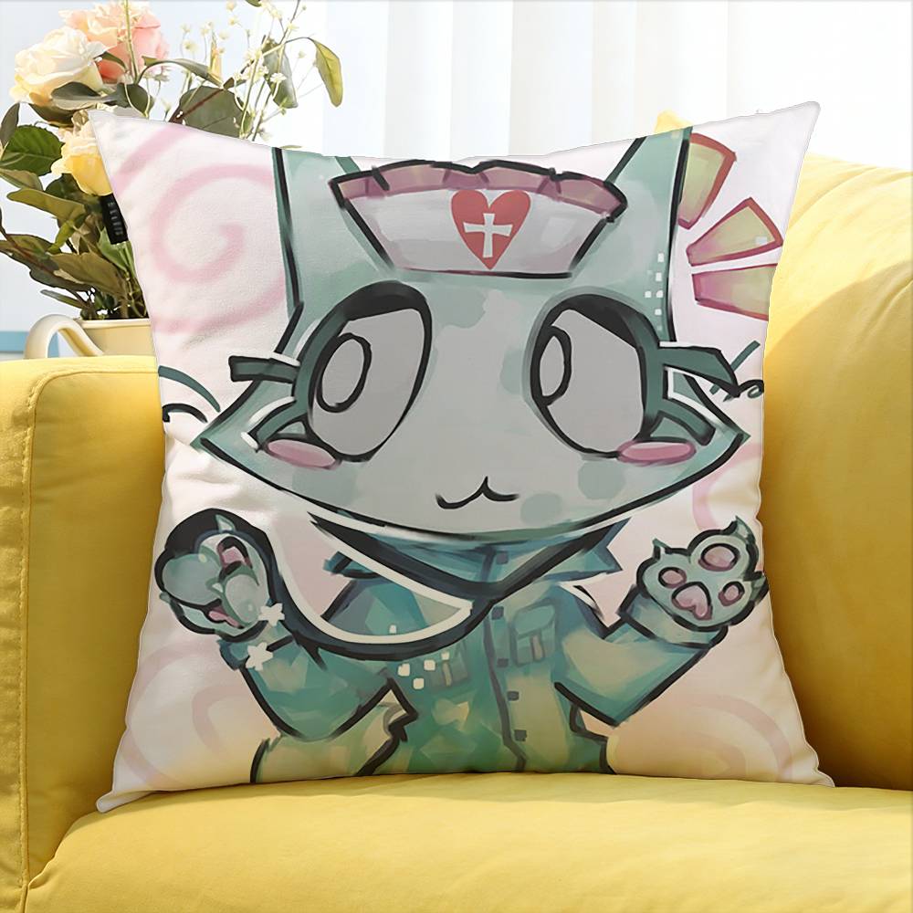 animal hospital head nurse Various Sizes Square Pillow Case For Car Home Bedchamber Decor