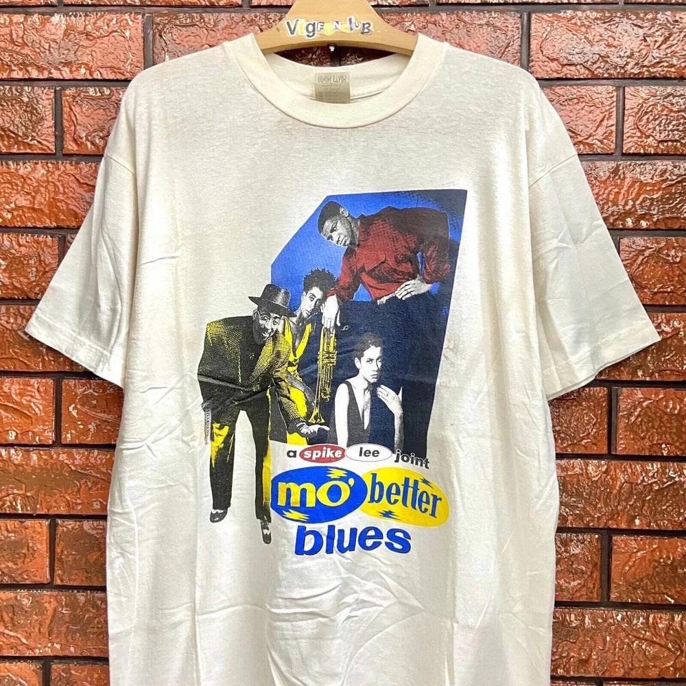 Vintage 90s Mo Better Blues 1990 Musical Jazz Comedy Movie Hip Hop T Shirt Unisex T-Shirt XXXXL