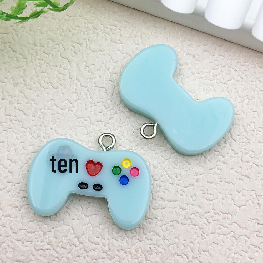 

Сделай сам серьги и брелок для игровой консоли из смолы, подвесные аксессуары 1 x 28x19mm, 1.8g resin game controller