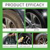 Wheel Gloss Spray Set Car Tire Maintenance Decontamination Polishing Black Gloss Care Agent 100ml