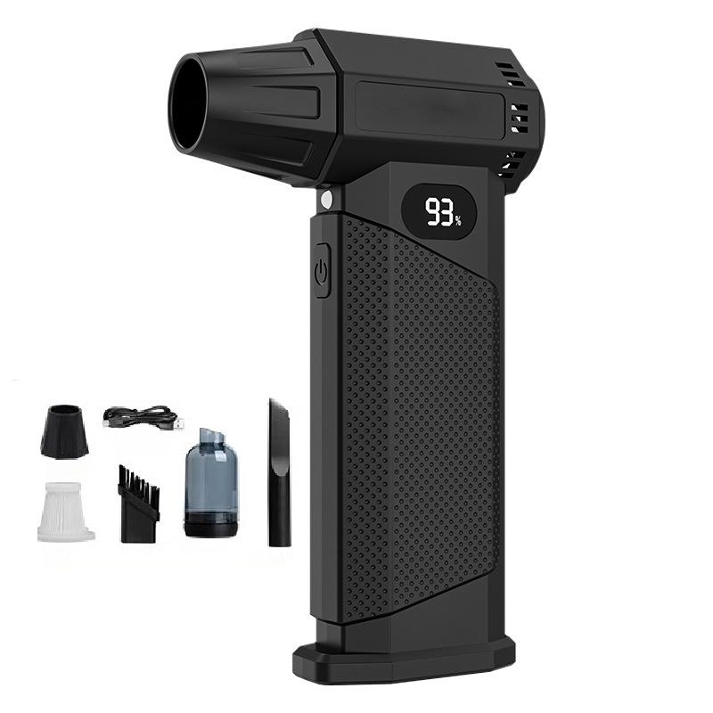 130000 RPM Turbo Fan Powerful Air Blower Portable Wireless Dust Cleaner TypeC Charging Brushless Jet Blower Outdoor Home Clean