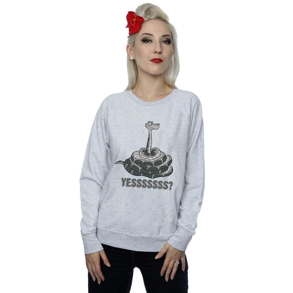 Disney Womens/Ladies The Jungle Book Kaa Yesssss Sweatshirt