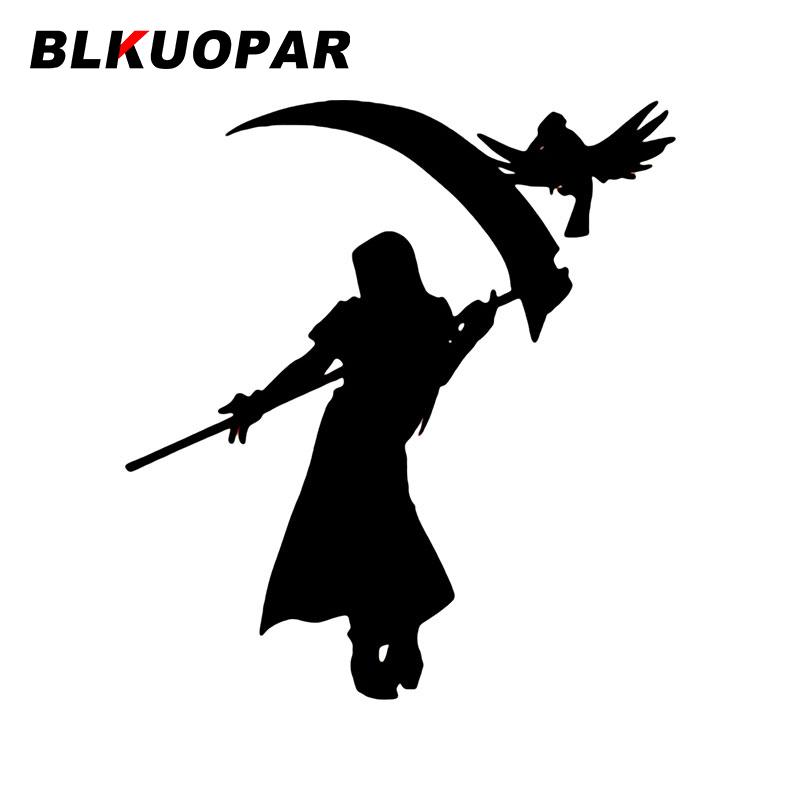 BLKUOPAR Game Sickle Warrior Car Stickers Games Characters Decal Sunscreen Die Cut Windows Caravan Car Styling