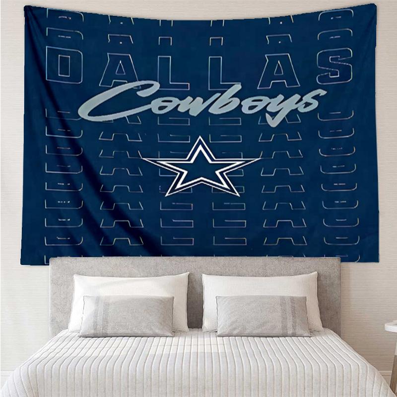 Dallas Cowboys Tapestry for Bedroom Aesthetic Classroom Tapestries Wall Hanging for Living Room Dorm Office,Ideal Creative Gift