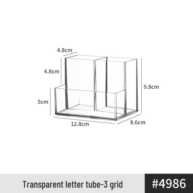 Armoire Miroir de Salle de Bain en Acrylique & Étagère Organisateur de Cosmétiques