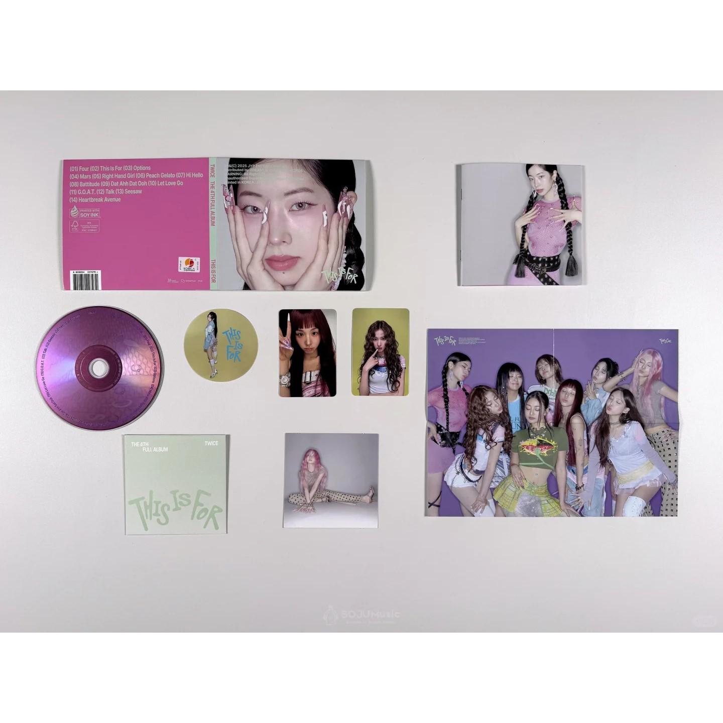 TWICE - [THIS IS FOR] 4. album DIGIPACK Dahyun