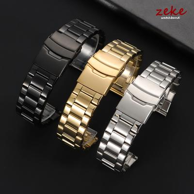 Premium Solid Stainless Steel Bracelet Band 20mm 22mm 24mm Straps for Seiko for Jubilee for Oyster Belt Men's Watch Accessories