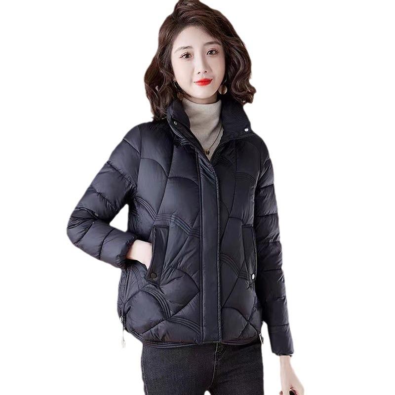 Women's Petite Loose-Fit Short Down Cotton Jacket - Autumn/Winter 2026