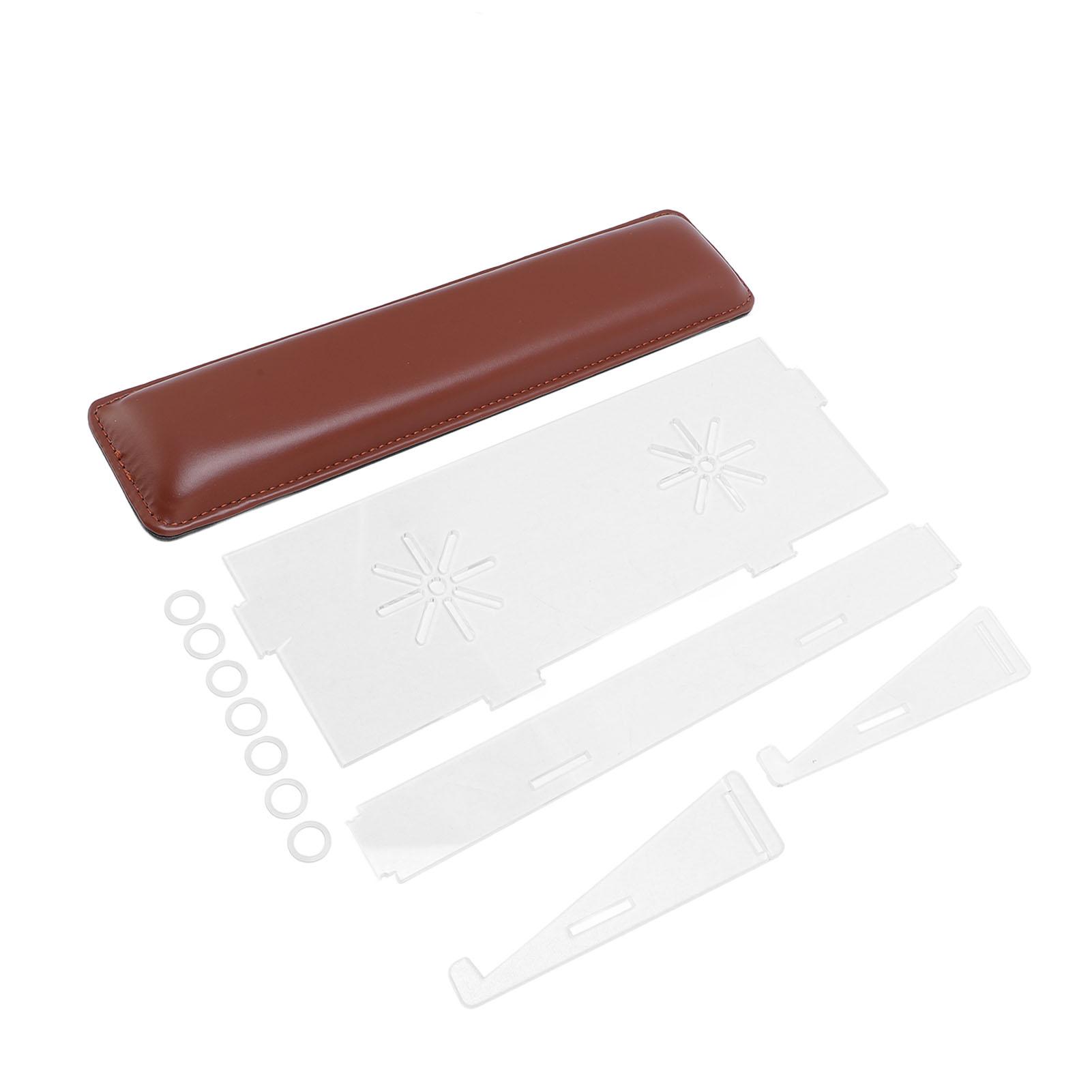 

Акриловая наклонная подставка для компьютерной клавиатуры для удобного эргономичного набора текста, прозрачный держатель для клавиатуры