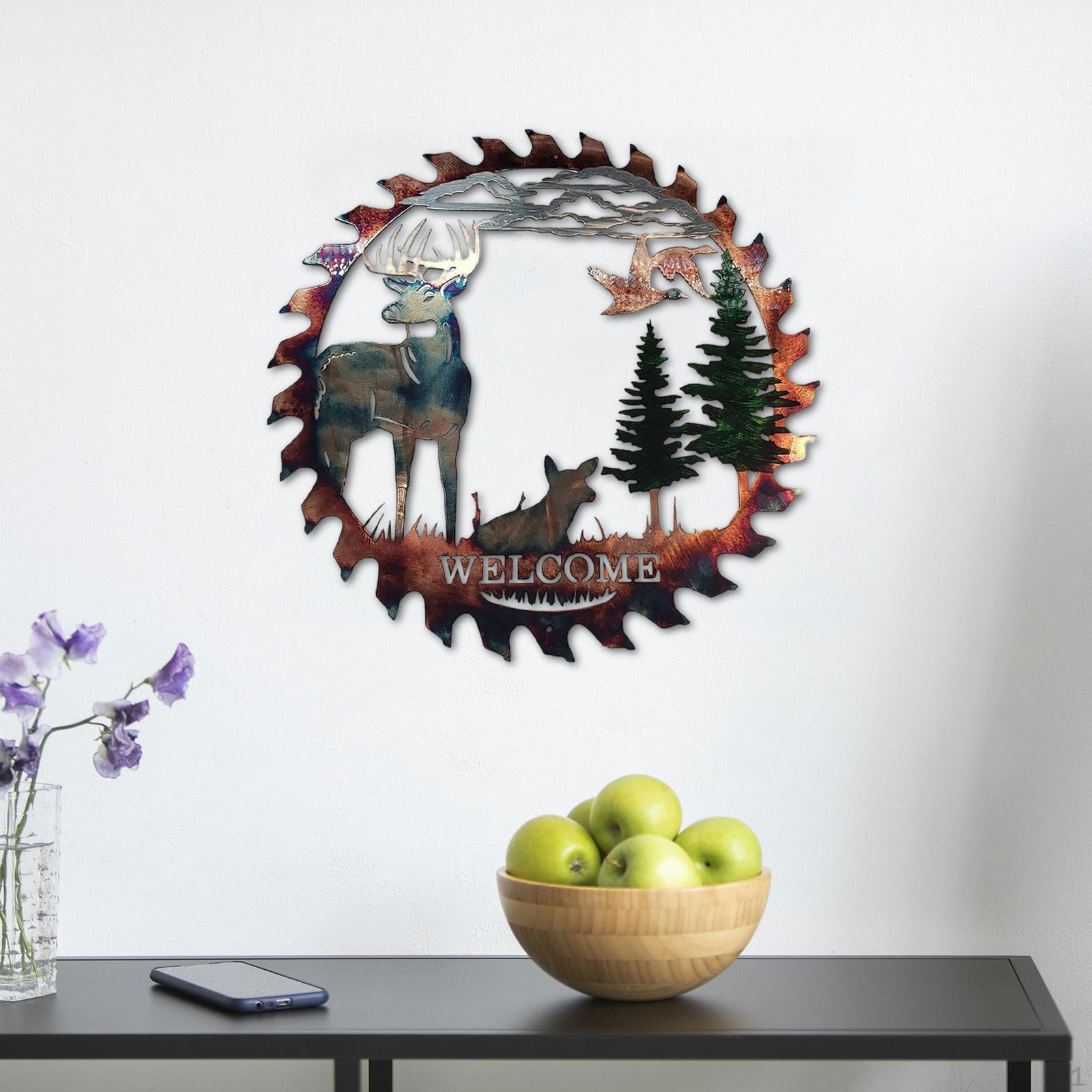 

Collectible Elk Sculpture for Home Decoration, Office Gift, Hallway Craft Style B