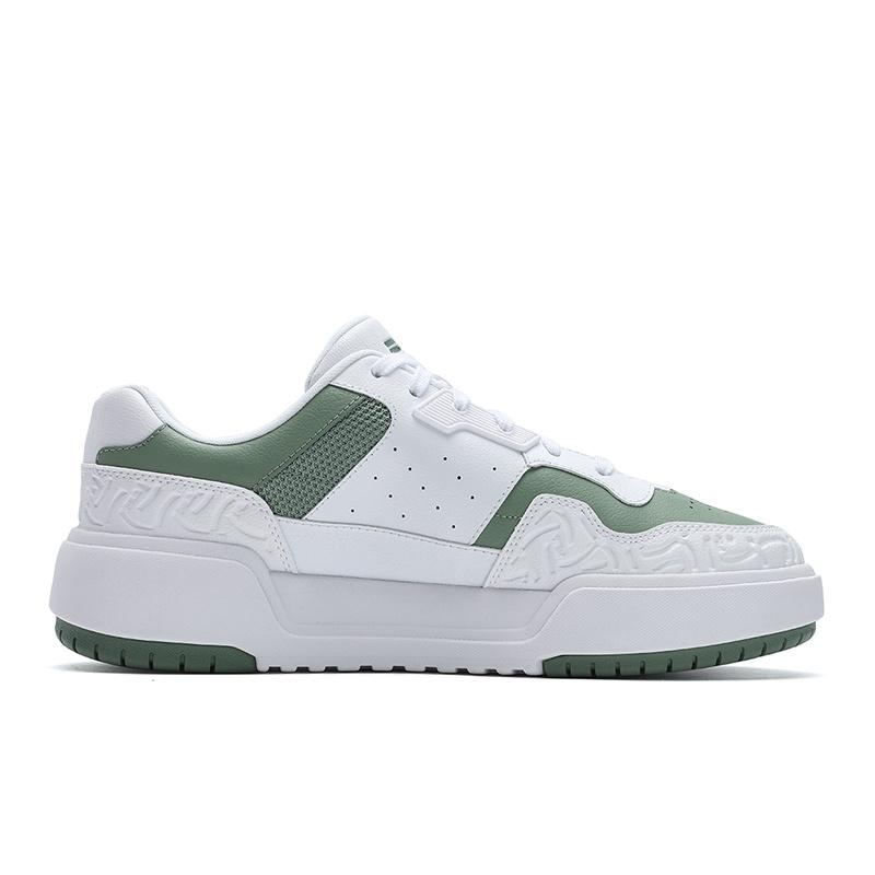 Fila CAMPUS Square Shoes Cushioning, Wear Resistant Low Top Skateboard Shoes Men's Green F12M522208FAA