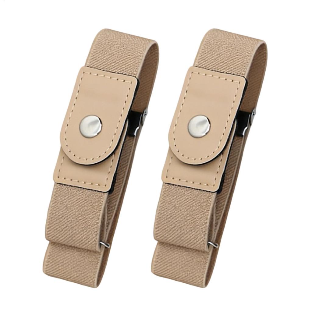 No Buckle Belt Adjustable Elastic Waist Band Invisible Belt Buckle-Free Belts for Women Men Jean Pants No Buckle Waist Belt