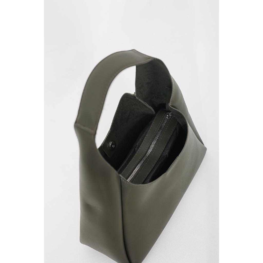 Dámská vínová taška do ruky a přes rameno z umělé kůže se zipem a vnitřní přihrádkou