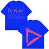 Ed Sheeran Play Tour 2025 T Shirts Unisex Women Fashion Harajuku Streetwear Oversized Cozy Cotton Casual Tees Vintage Couple TShirt