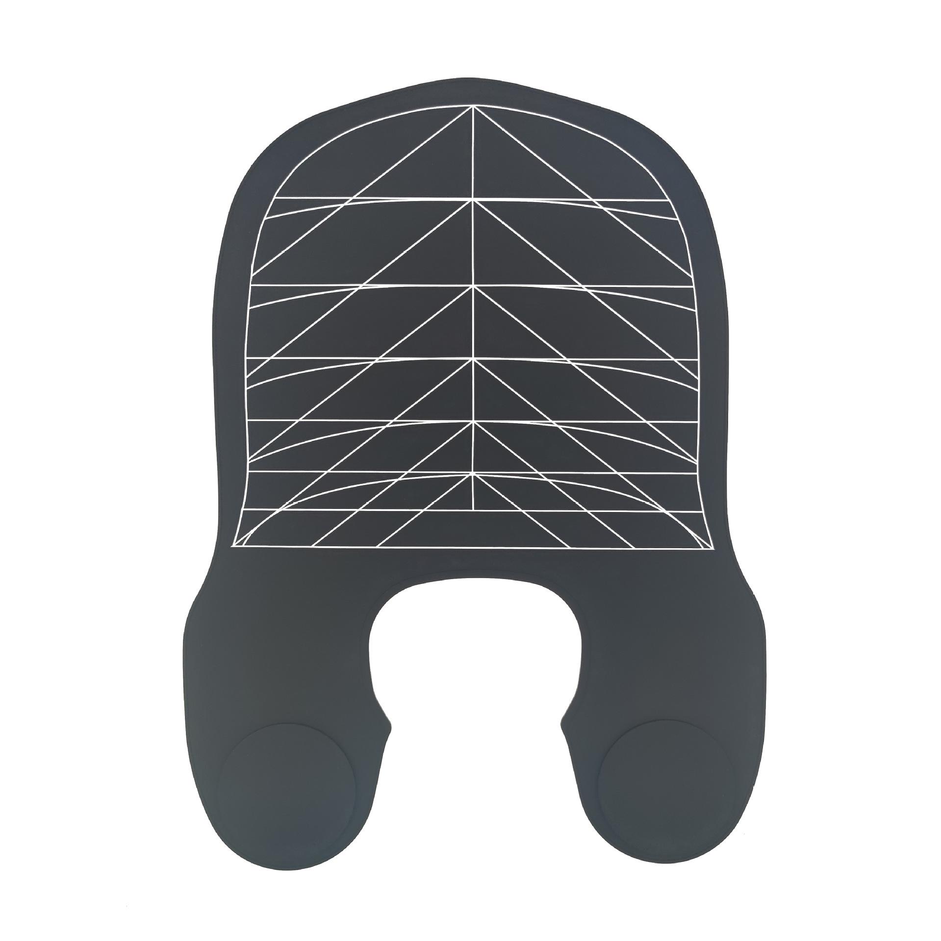 

Очень длинная и большая силиконовая парикмахерская накидка в полоску с защитой от выпавших волос для стрижки, окрашивания и химической завивки