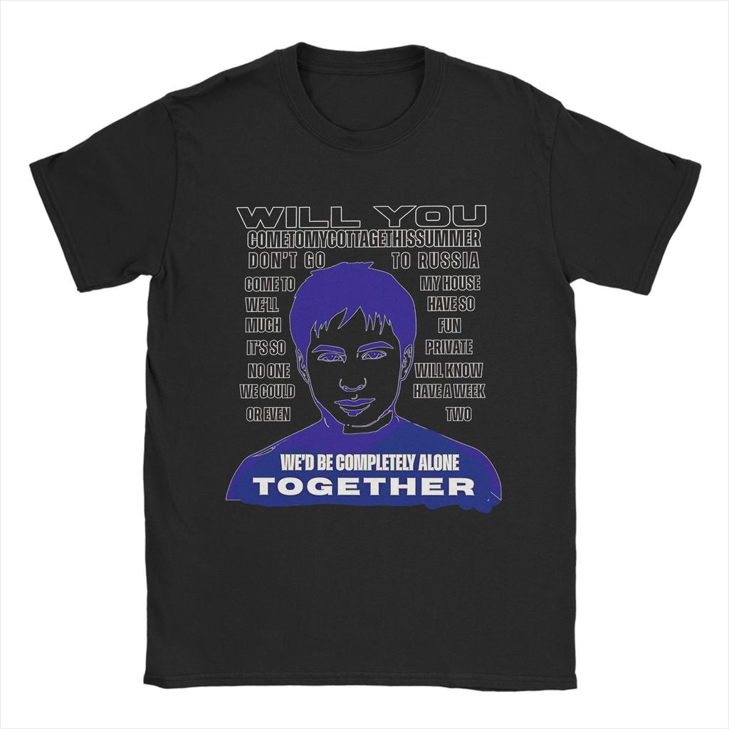 Shane Hollander Will You Come To My Cottage This Summer TShirt TShirts for Unisex Heated Rivalry Leisure Pure Cotton Tees