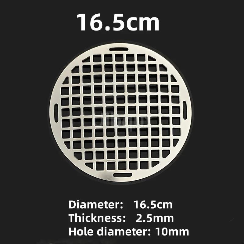 15 To 60cm Smooth Barbecue Round Cooling Baking Rack 304 Stainless Steel Wire Oven Grill  Sheet Circular BBQ Net Baking Grill