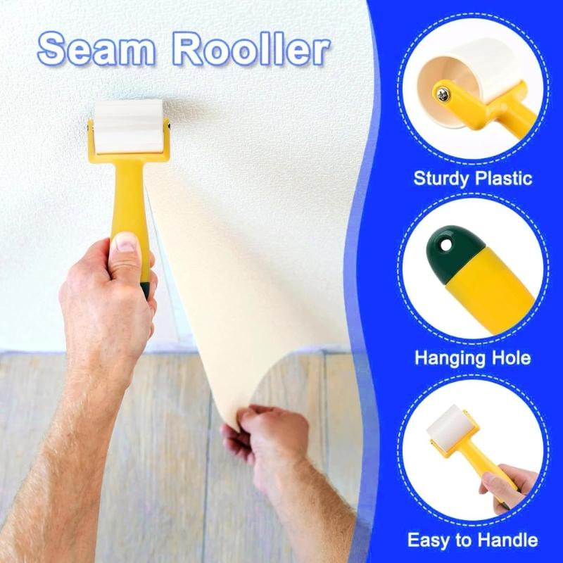 Wallpaper Smoothing Tool Multifunction Smoothing Tool Set for Peeling and Stick Backsplash Tiles Contact Paper Vinyls