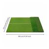 Golf Practice Mat Indoor Outdoor Use Hitting NonSlip Base for Beginners 120150cm Green