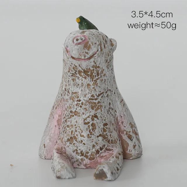 

Small Miniatures & Figurines Ornaments Look Up To The Sky Mini Animals Micro Landscape Props Home Decor Resin Crafts Decoration 4cmX4.5cmX5cm