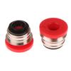 4 Stück 3D-Druckerteile Pneumatische Fittings Verbinder 2*4 PTFE-Schlauch Bowden Schnellstecker 1,75 mm Filament Hotend Extruder Kit