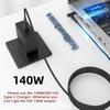 Cablecc Type C Input To DC 20V Output Power 100W 135W 140W 65W PD Charging Cable for Laptop USB-C 5.5 2.5mm